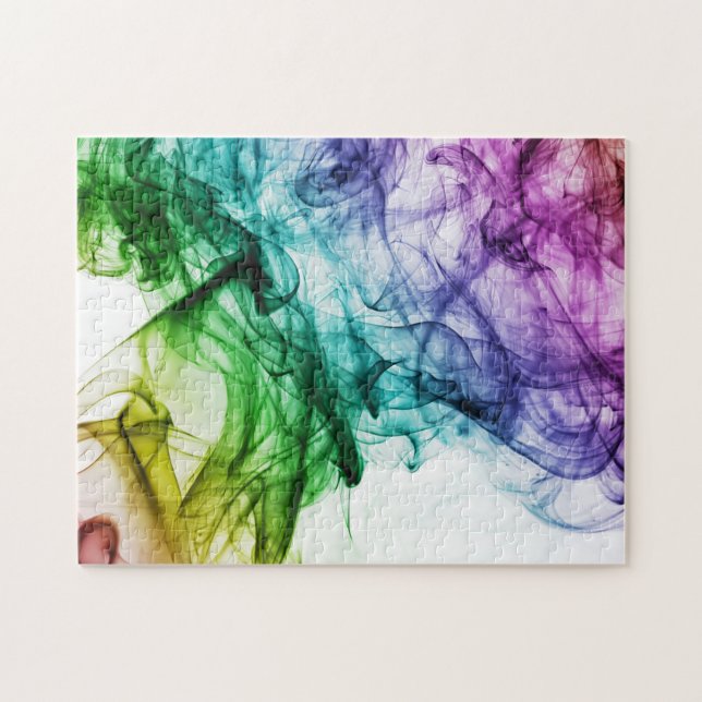 Quebra-cabeça Abstrato colorido (Horizontal)