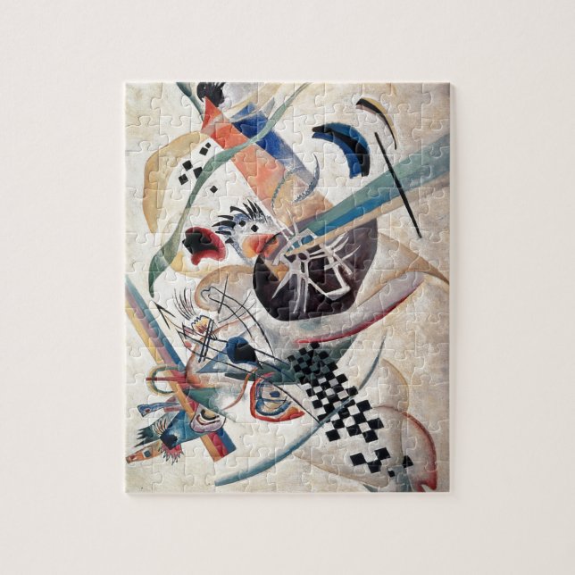 Quebra-cabeça Abstrato de composição Kandinsky (Vertical)