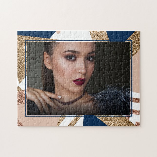 Quebra-cabeça abstrato de tendências dos 80 | Foto de Formando D (Horizontal)