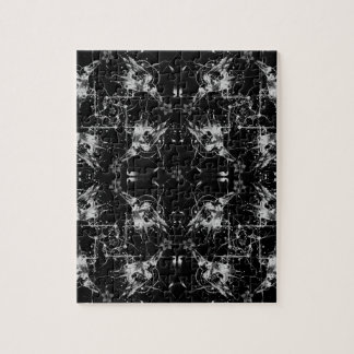 Quebra-cabeça abstrato do corvo