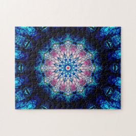 Quebra-cabeça Abstrato Estrela-Dado forma altamente detalhado da