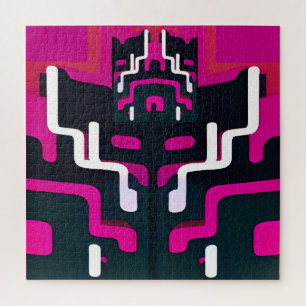Quebra-cabeça Abstrato Fiend - Ken Gage Art