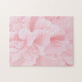 Quebra-cabeça Abstrato Floral Rosa