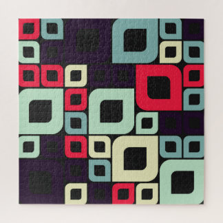 Quebra-cabeça Abstrato Geométrico, Ilustração de Arte Computacio