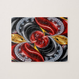 Quebra-cabeça abstrato moderna Design Colunas Alem