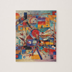 Quebra-cabeça Abstrato moderno