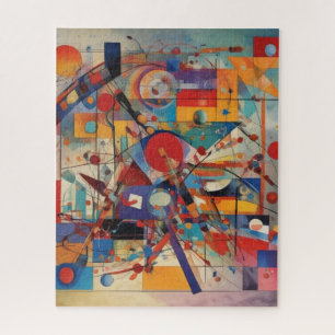 Quebra-cabeça Abstrato moderno