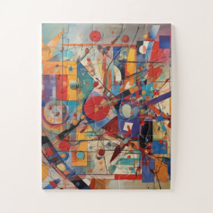 Quebra-cabeça Abstrato moderno