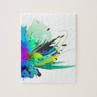 Abstrato Paint Splatters