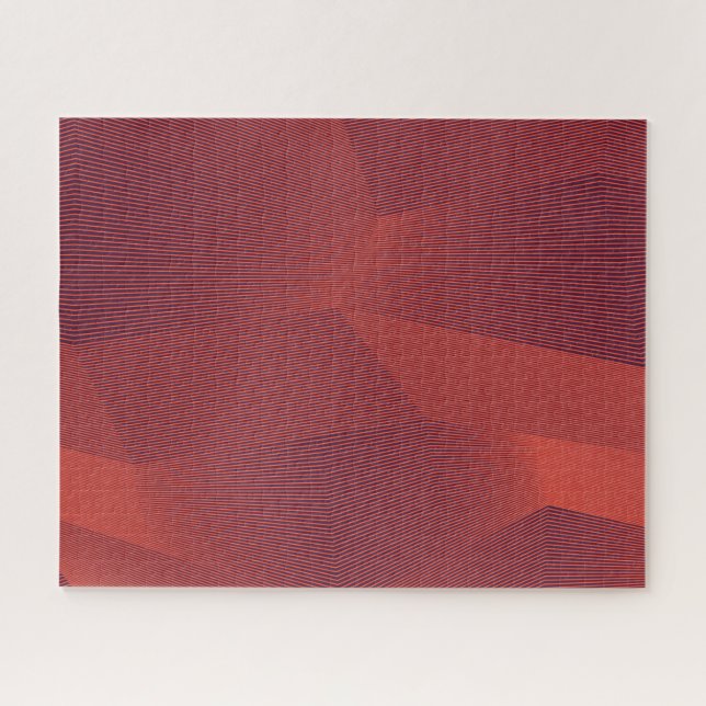Quebra-cabeça Abstrato, tendências, arte geométrica moderna (Horizontal)