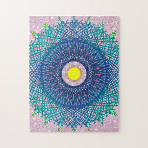 Quebra-cabeça Abstrato tipo Mandala