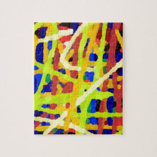 Quebra-cabeça Abstrato Trabalho de arte