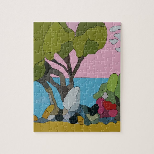 Quebra-cabeça Abstrato Tter Glass (Vertical)