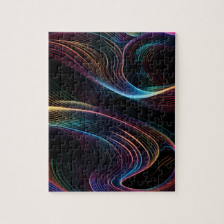 Quebra-cabeça Abstrato Vibrante