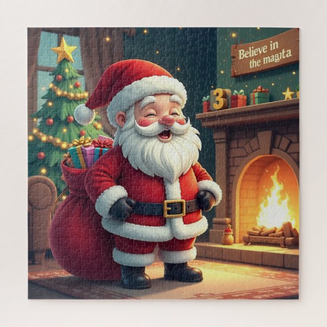 Quebra-cabeça Acento de Casa de Feriado Festivo - Decoração de N (Vertical)