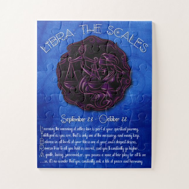 Quebra-cabeça Acrótico Libra (Vertical)