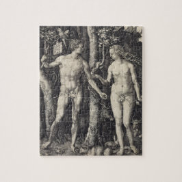 Quebra-cabeça Adam e gravura da véspera por Albrecht Durer