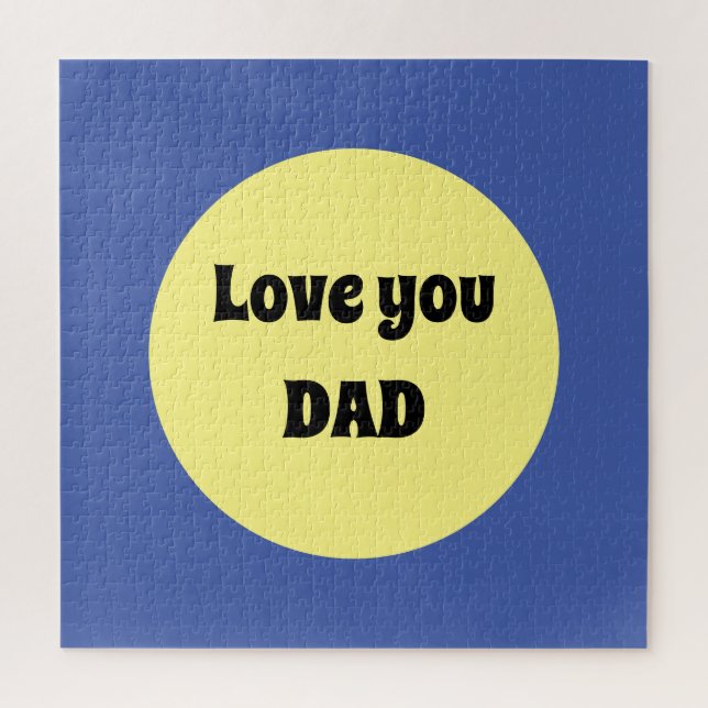 Quebra-cabeça Adesivo grande de ponto amarelo (Vertical)