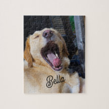 adicionar a sua foto de cão e texto personalizado 