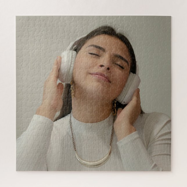 Quebra-cabeça Adicione sua foto personalizada (Vertical)