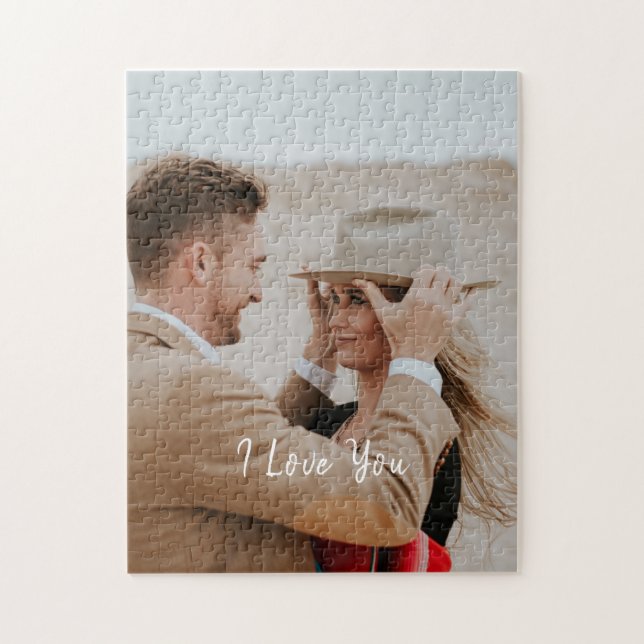 Quebra-cabeça Adicione sua própria foto personalizada (Vertical)