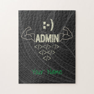 Quebra-cabeça Administrador Admin IT Sysadmin Computer Scientist