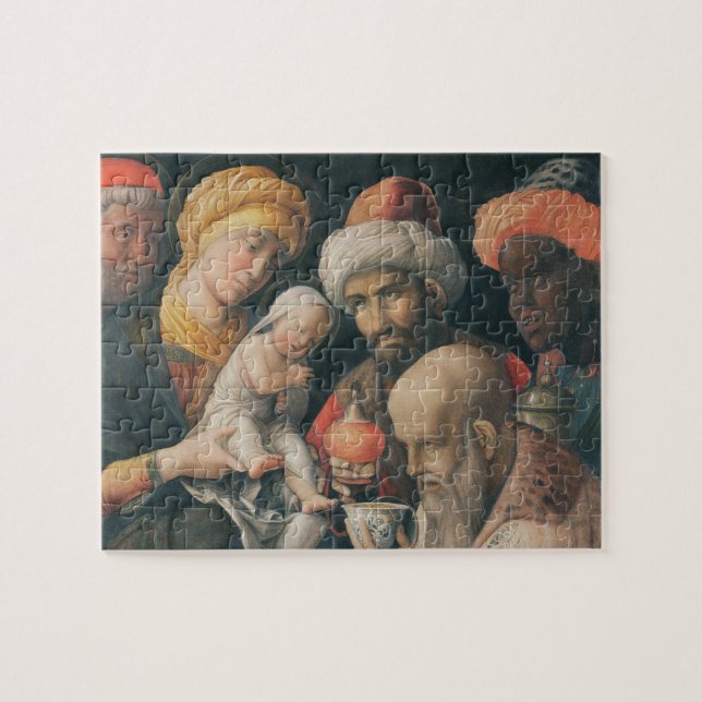 Quebra-cabeça Adoração dos Magi, c.1495-1505 (Horizontal)