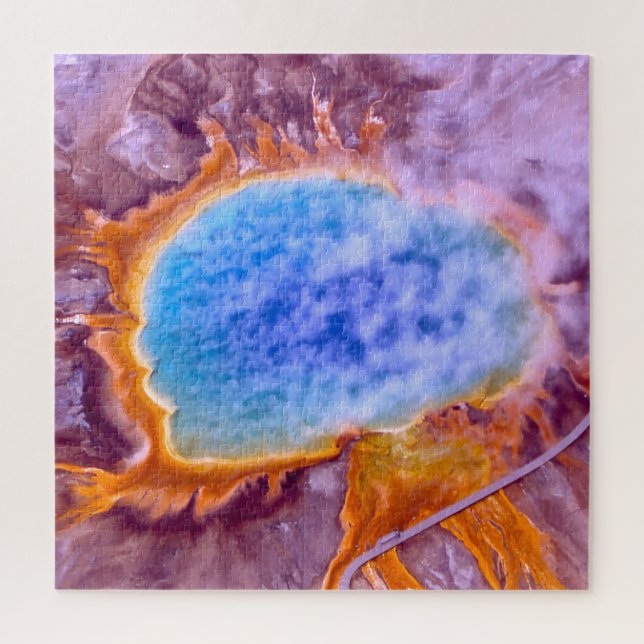 Quebra-cabeça Adoramos Primavera Térmico Wyoming. (Vertical)