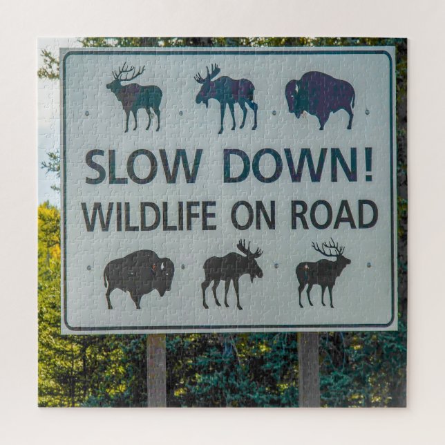 Quebra-cabeça Adoramos Wyoming. (Vertical)