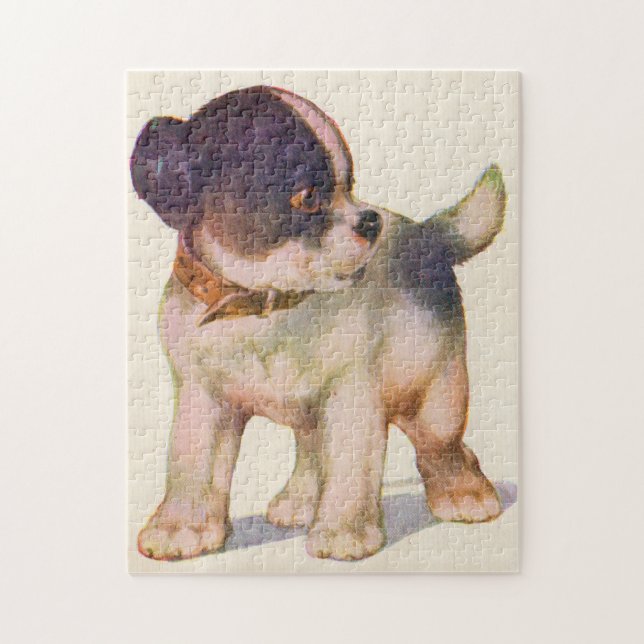 Quebra-cabeça adorável cachorrinho nº 1 (Vertical)