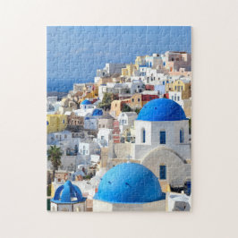 Quebra-cabeça Adulto de Fotografia da Grécia Santorini Europa
