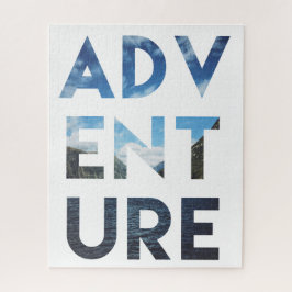 Quebra-cabeça Adventure Word Art Viagem Fotografia