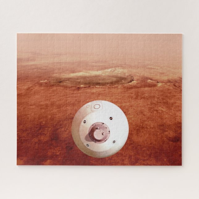 Quebra-cabeça Aeródromo Com Perseverança Descendente Da Superfíc (Horizontal)