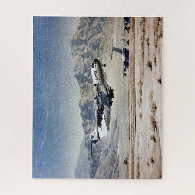 Quebra-cabeça Aeronave C-17 da Força Aérea dos EUA (Vertical)