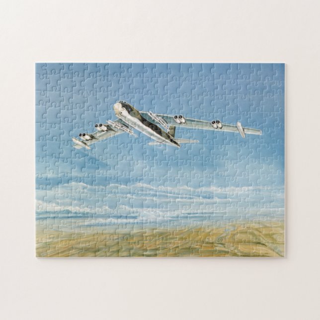 Quebra-cabeça Aeronave da Força Aérea B-52 dos EUA (Horizontal)