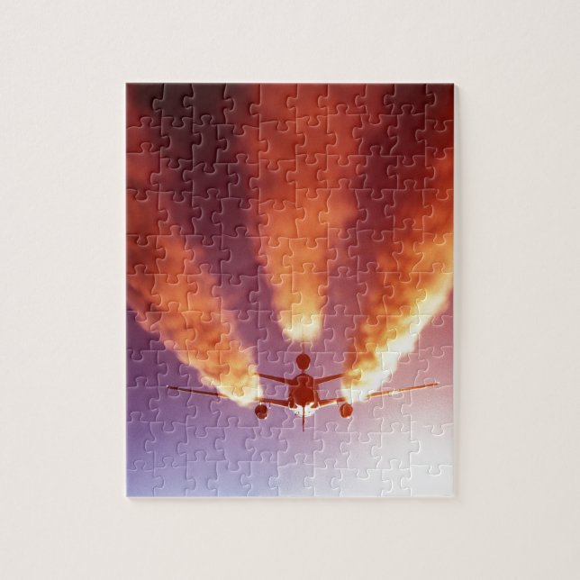 Quebra-cabeça Aeronave de reabastecimento KC-10 (Vertical)