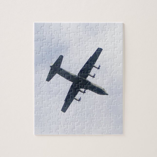 Quebra-cabeça Aeronave de Transporte Militar (Vertical)