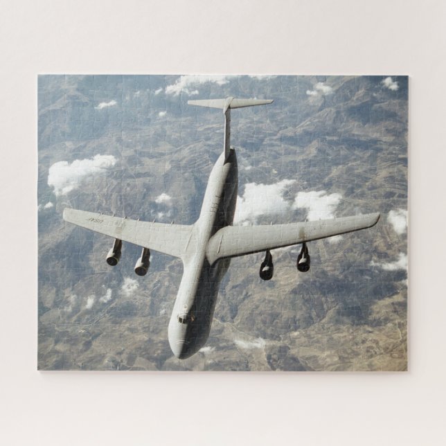 Quebra-cabeça Aeronave de Transporte Militar Grande C-5 Galaxy (Horizontal)