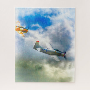 QUEBRA-CABEÇA AERONAVES DA FORÇA AÉREA WW2
