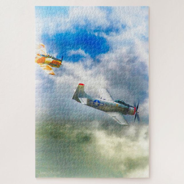 QUEBRA-CABEÇA AERONAVES DA FORÇA AÉREA WW2 (Vertical)