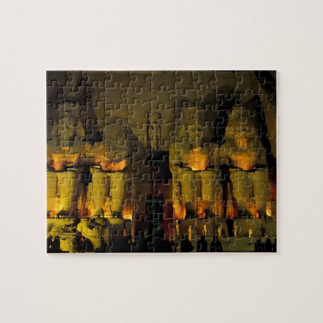 Quebra-cabeça AF, Egito, Abu Simbel. Figuras Colossais de (Horizontal)