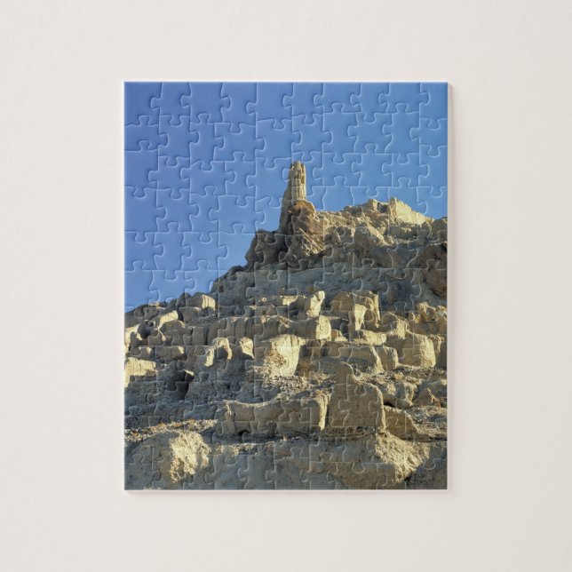 Quebra-cabeça Afeganistão, Vale Bamian. A legenda diz que (Vertical)