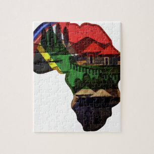 Quebra-cabeça África