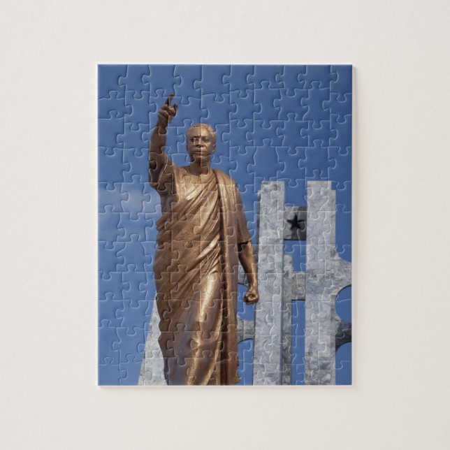 Quebra-cabeça África, Gana, Acra. Mausoléu de Nkrumah, final (Vertical)