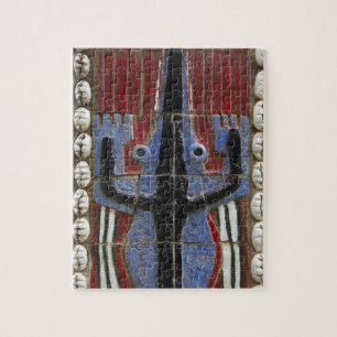 Quebra-cabeça África, Togo, Kpalime. Centro de artesanato