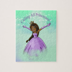 Quebra-cabeça African American Princess