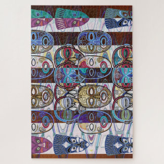 Quebra-cabeça African Masks V2
