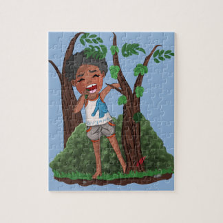 Quebra-cabeça Afro boy!