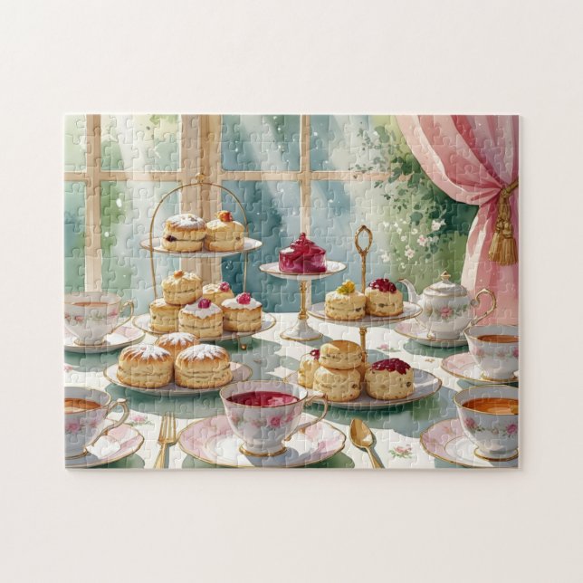 Quebra-cabeça Afternoon Tea (Horizontal)