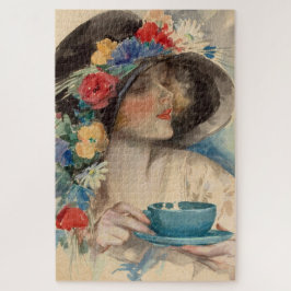 Quebra-cabeça Afternoon Tea - Harrison Fisher